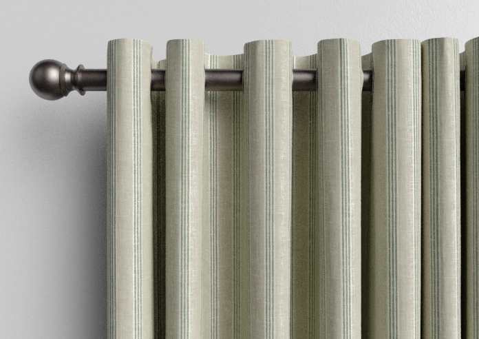 Emily Bond George Stripe, Sage - Made to Measure Curtains - Image 12